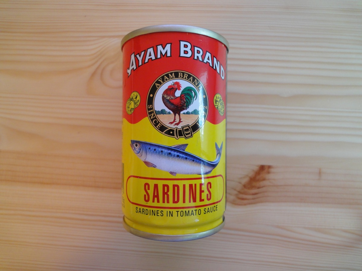 Sardine packaging in Malaysia