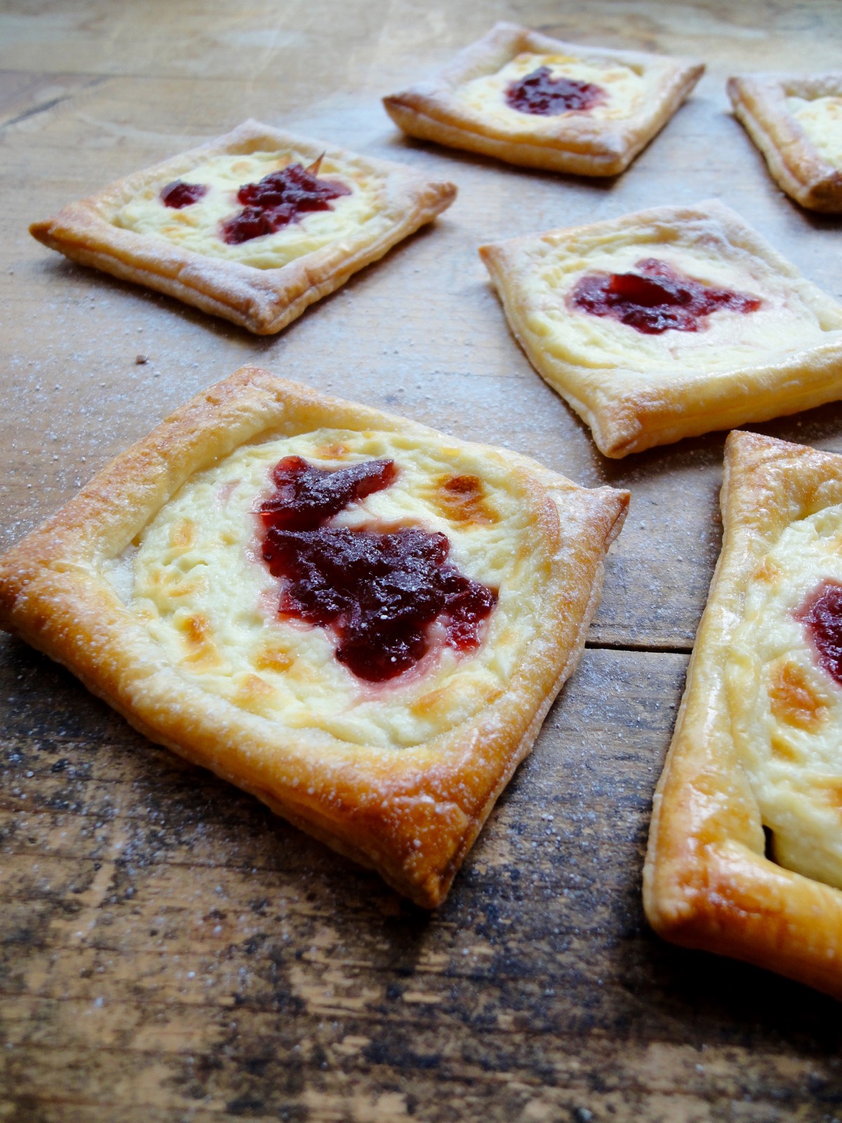 Cream Cheese & Cranberry Danish