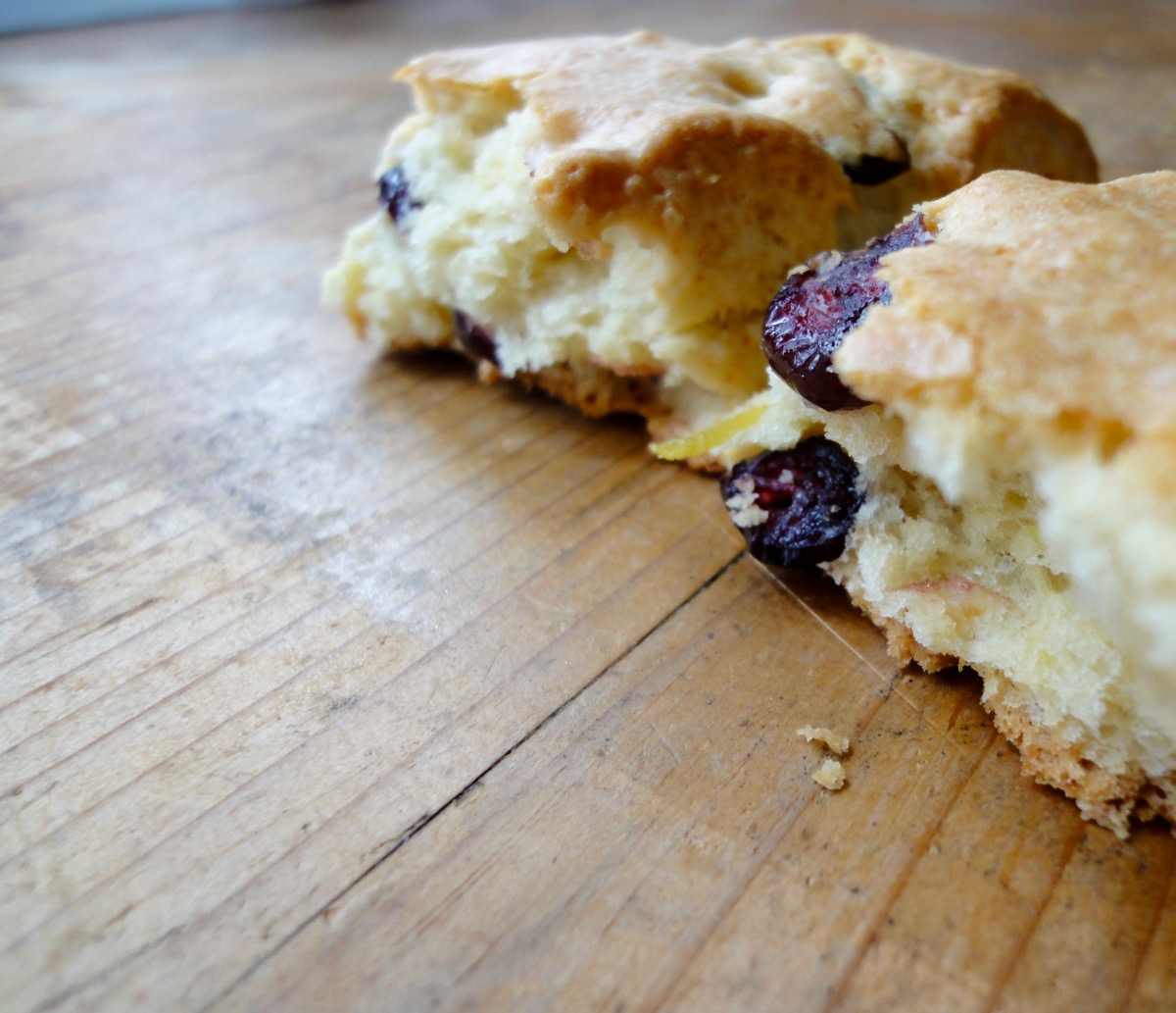 Cranberry Lemon Scones