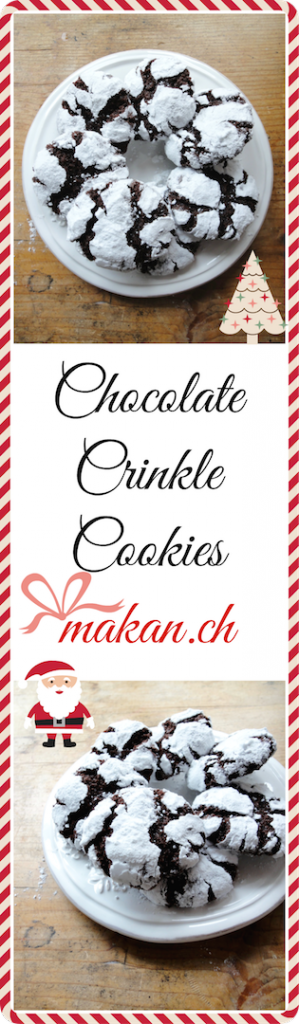 Chocolate Crinkle Cookies