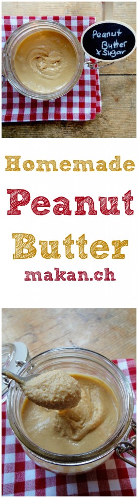 Homemade Peanut Butter