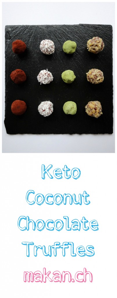 Assorted Keto Coconut Chocolate TrufflesAssorted Keto Coconut Chocolate Truffles