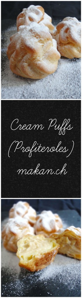 Cream Puffs (Profiteroles)