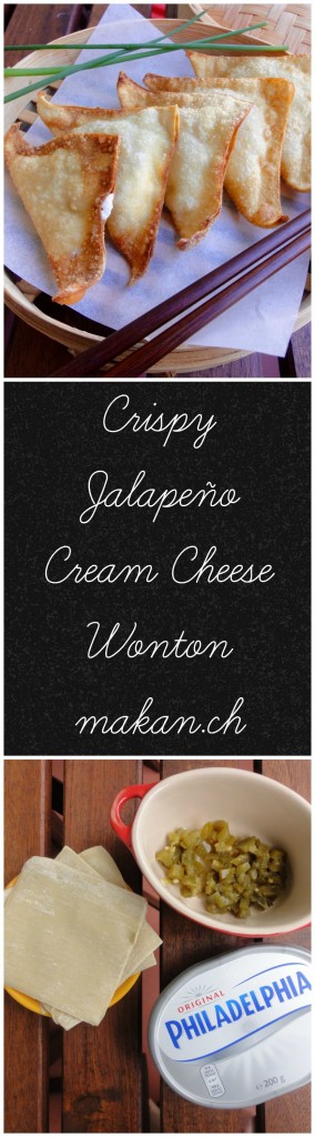 Crispy Jalapeño Cream Cheese Wonton