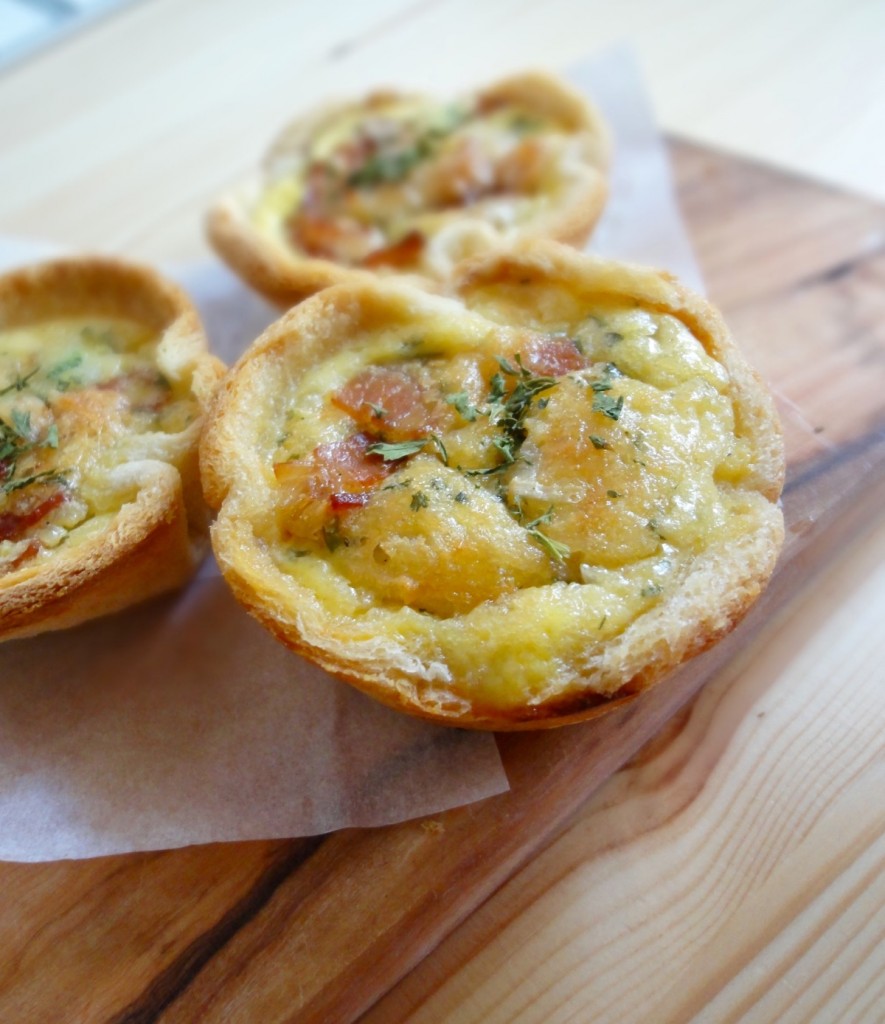 Bacon & Spinach Breakfast Mini Quiche | Makan with Cherry